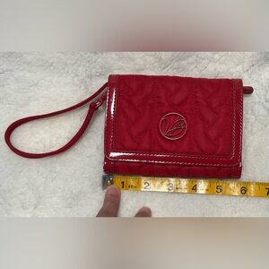 Vera Bradley Red Wristlet Clutch